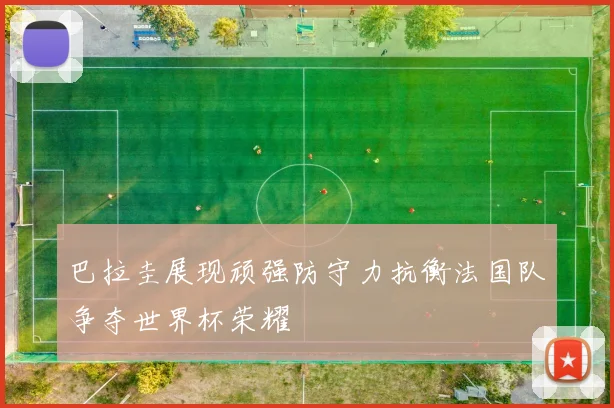 巴拉圭展现顽强防守力抗衡法国队争夺世界杯荣耀